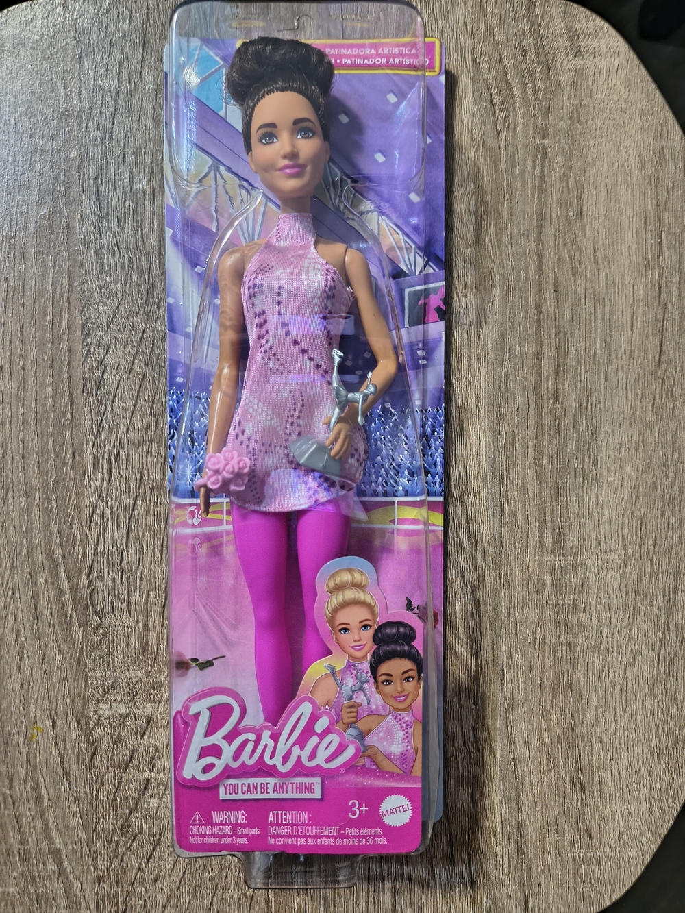 Barbie Fashion Doll in Pink Top & Bright Pink Leggings - Barbie